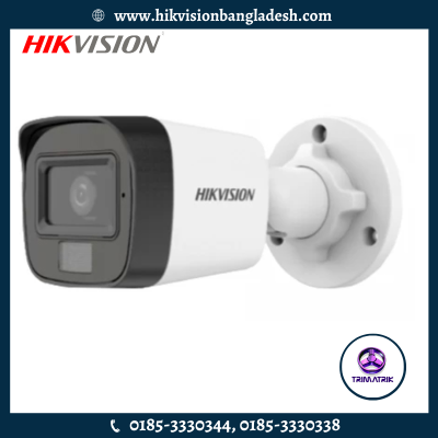 Hikvision DS-2CE16D0T-LPFS 2MP Dual Light Audio Fixed Mini Bullet Camera in Bangladesh