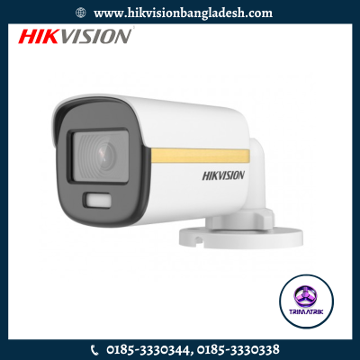 HikVision DS-2CE10DF3T-FS 2 MP ColorVu Audio Fixed Mini Bullet Camera